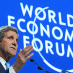 US Secretary of State John F Kerry at the World Economic Forum