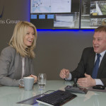 Esther McVey MP and Frank Crouwel, managing director at NW Systems