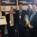 Members of the Unipart Group Security Team receive their Special Recognition Award