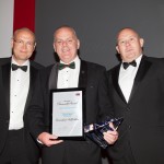 Left to Right: Securitas’ Country President Brian Riis Nielsen, the University of Hertfordshire’s Dale Murphy and Clint Reid from Marks & Spencer plc