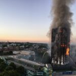 The Grenfell Tower blaze in June