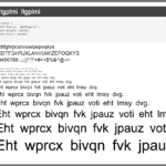 Figure 3: 'Woff' font specification